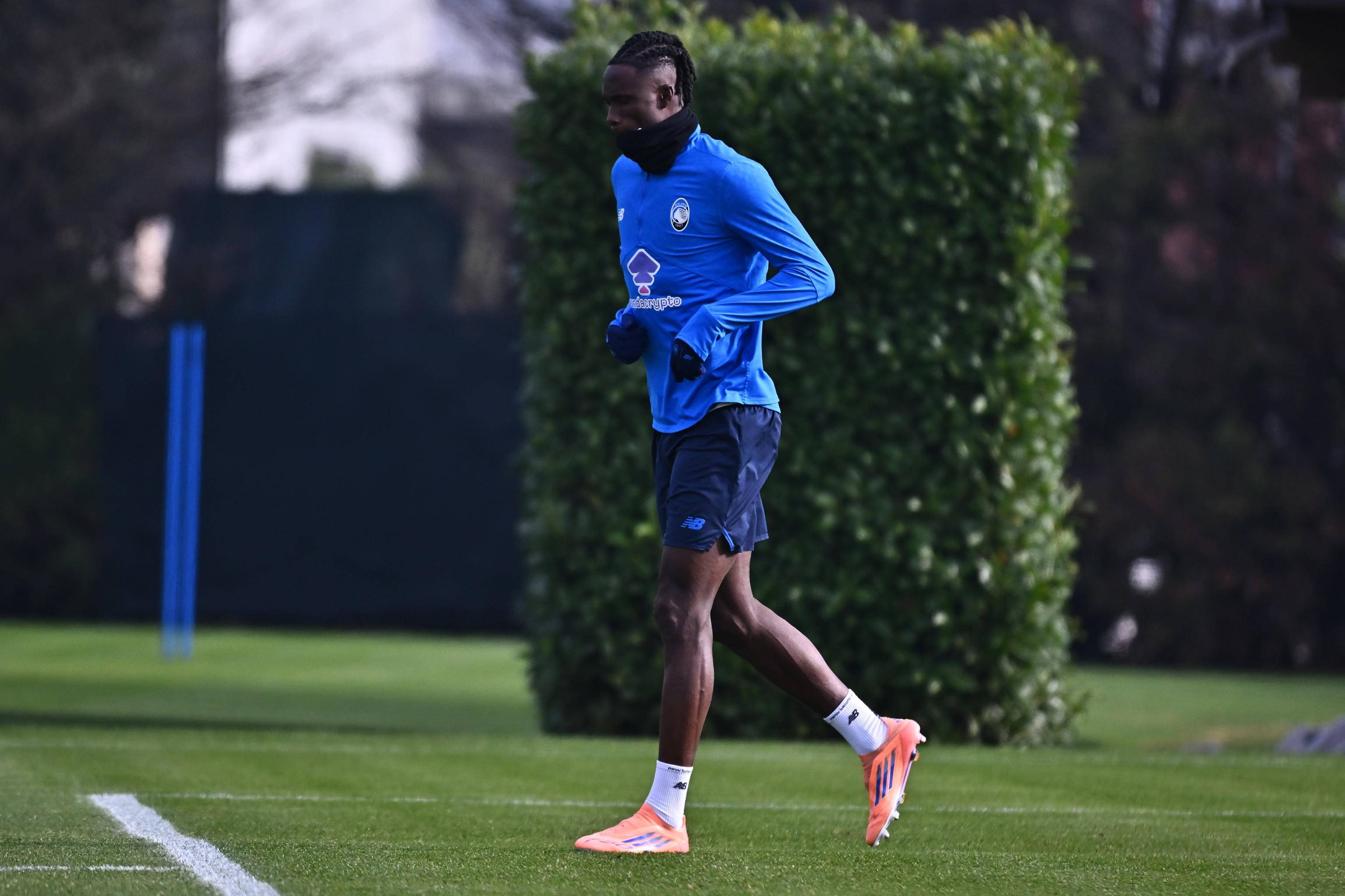 （外代二线）足球——欧冠联赛：亚特兰大赛前备战