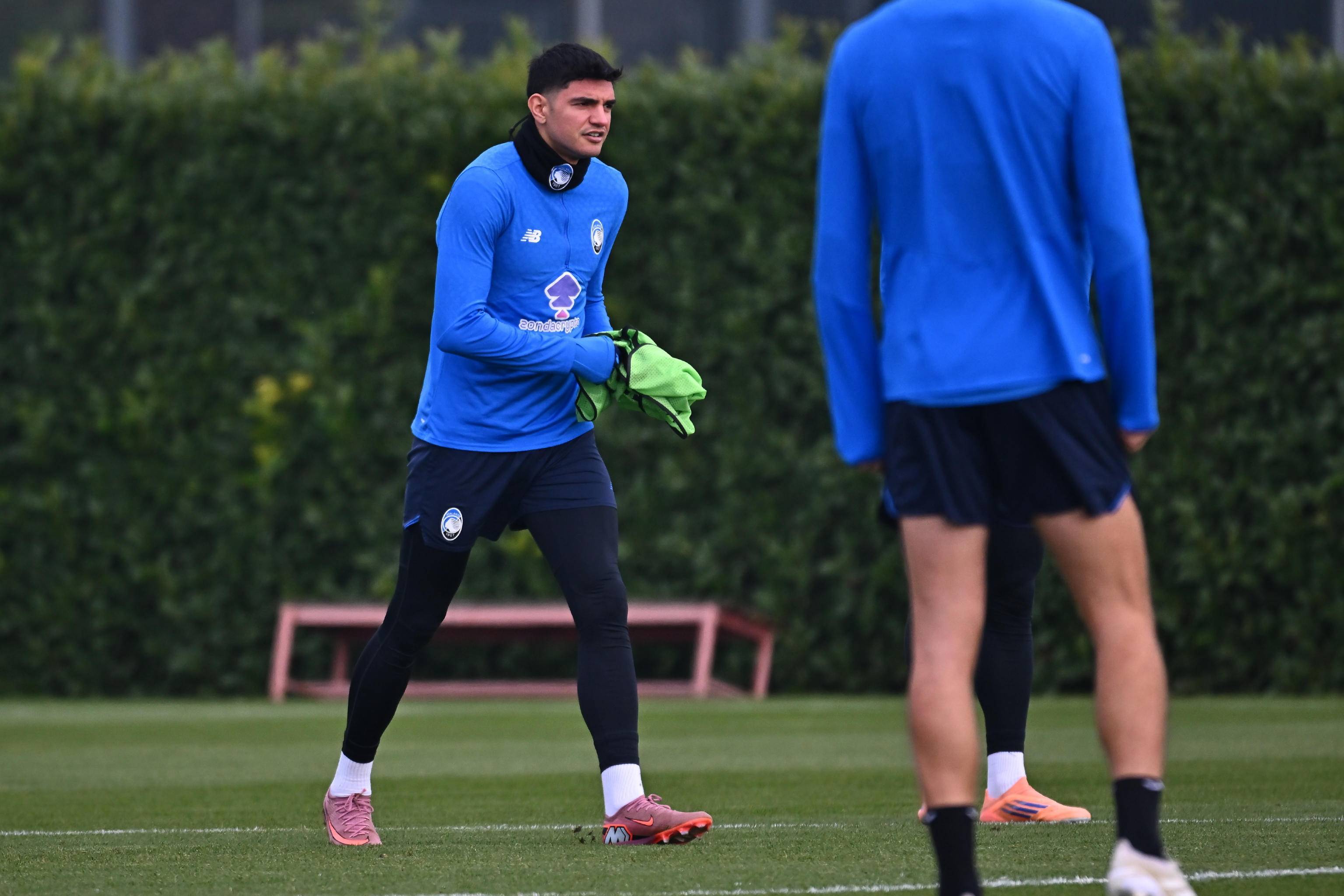 （外代二线）足球——欧冠联赛：亚特兰大赛前备战